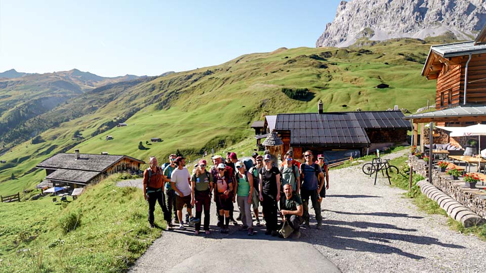 Betriebsausflug Sulzfluh