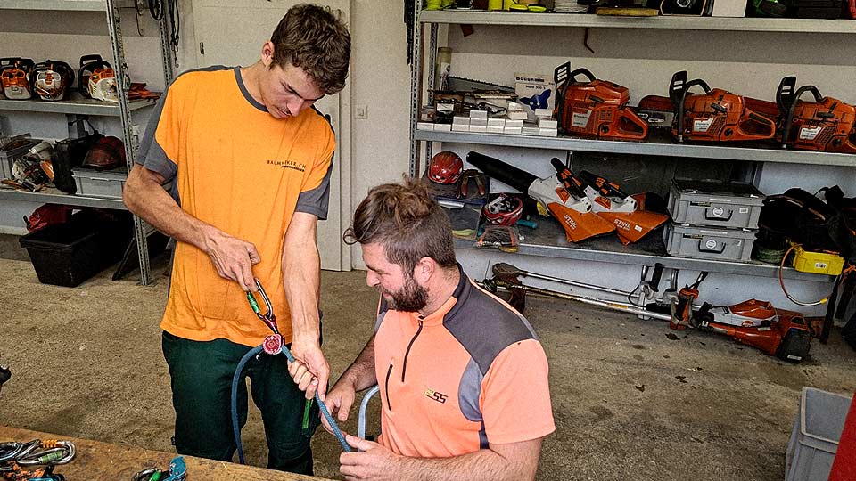 Weiterbildung bei den Baumwerkern