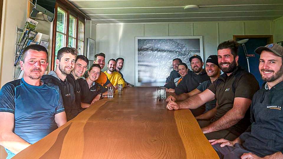 Teamsitzung und Weiterbildungstag